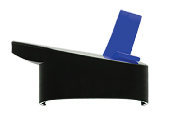 Garyline® Flair Tritan® Bottle with Flip-Straw Lid - 26 oz. - Black lid